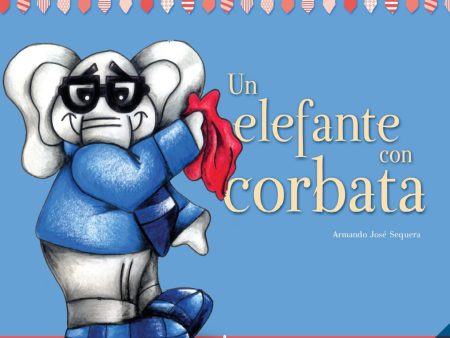 Un elefante con corbata